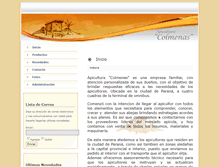 Tablet Screenshot of apiculturacolmenas.com.ar